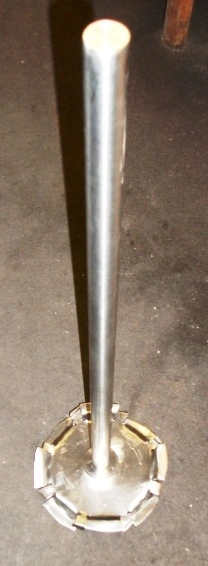 125Mm Dia S/S Sawtooth Dispersion Blade
