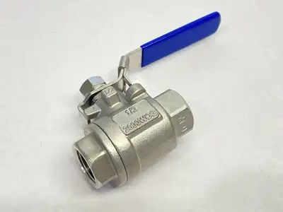 New | in-Stock Midland Industries 2-Piece Ball Valve 1/2" FPT x FPT 2000psi Pump & Valve Parts Michigan US | Maverick Industrial Sales #1391022