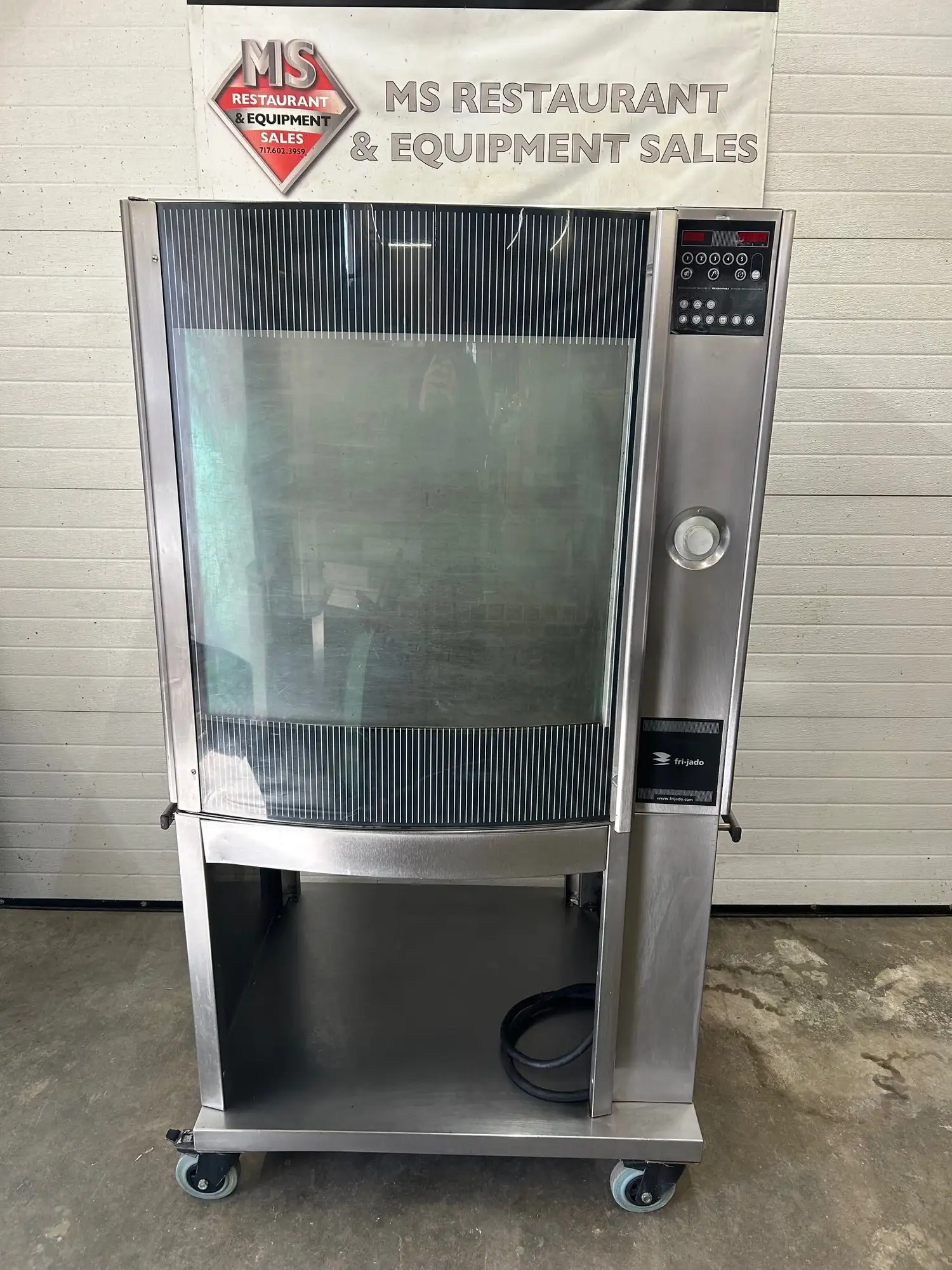 Fri Jado STG7-P Hobart 208v 3ph Elec. Chicken/Rib Rotisserie Pass Through Oven