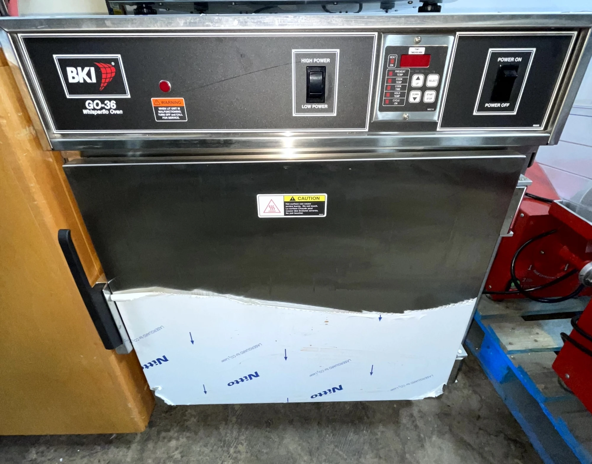 72-0395 BKI Whisperflo GO-36 Electric Cook and Hold Oven
