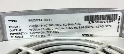 Used Eaton SVX002A1-4A1B1 PLC Processors | Palmetto Automation #1153212