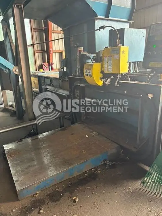 Used 2008 MARATHON 2R-150N-57-30 2 RAM HORIZONTAL BALER WITH CONVEYOR Balers Indiana US | US Recycling Equipment #908967
