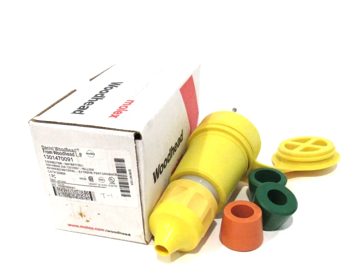 NEW MOLEX WOODHEAD 1301470091 WATERTITE CONNECTOR