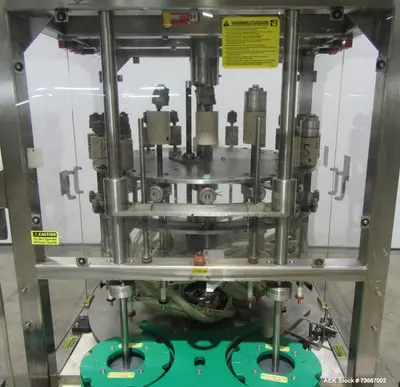 Used KAPSALL FA-R-18E Overflow Pressure Gravity Liquid Fillers Illinois US | Aaron Equipment #1303760