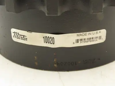 Martin 10020H Roller Chain Coupling Hub 3" Bore 20 Tooth #100 Chain 3.150" LTB