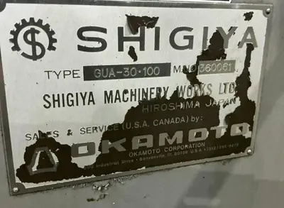 USED SHIGIYA GUA-30-100