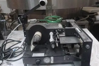 Labeler, Pressure Sensitive, Auto Labe, Mdl 550, Semi-auto #S743529