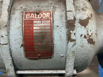 Used BALDOR 183M Pedestal Type Grinders (Double End) Ohio US | HGR 24 #1251170