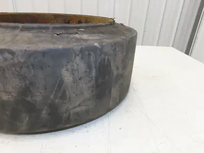 Super Solid 18x7x12-1/8 Forklift Tire Smooth Solid Press-on Black