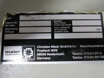 Maier Heidenheim 1192059 KEW External Process Cooling Heat Exchange Unit