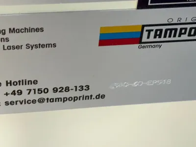 Used 2017 TAMPO PRINT SIC 60 E Pad Printers Ohio US | HGR 24 #1263274