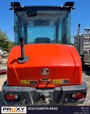 Used 2023 KUBOTA R640 Wheel Loaders Indiana US | Proxy Equipment #1388930