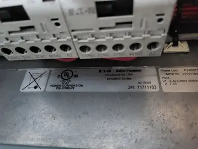 5 hp, 600 Volts, 3-Phase VFD SVX004A1-5A4N1 Bucket for Freedom 2100 MCC Frame