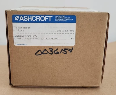 NEW Ashcroft LPAN4HT25
