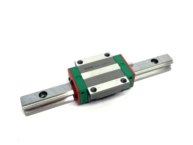 Used HIWIN LINEAR GUIDEWAY BLOCK AND RAIL, 1-BLOCK, 160MM RAIL Misc Industrial Equipment | Maverick Industrial Sales #1098772