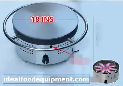 PROPANE NEW 18" Crepe Maker Pancake Machine  Non Stick Commercial