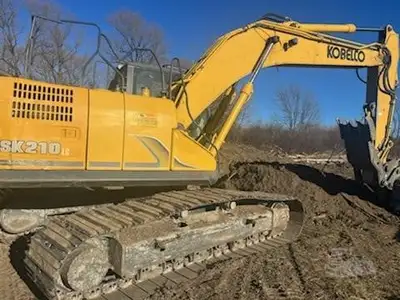 Used 2015 KOBELCO SK210 LC Crawler Excavators New York US | Beck Equipment #1509327