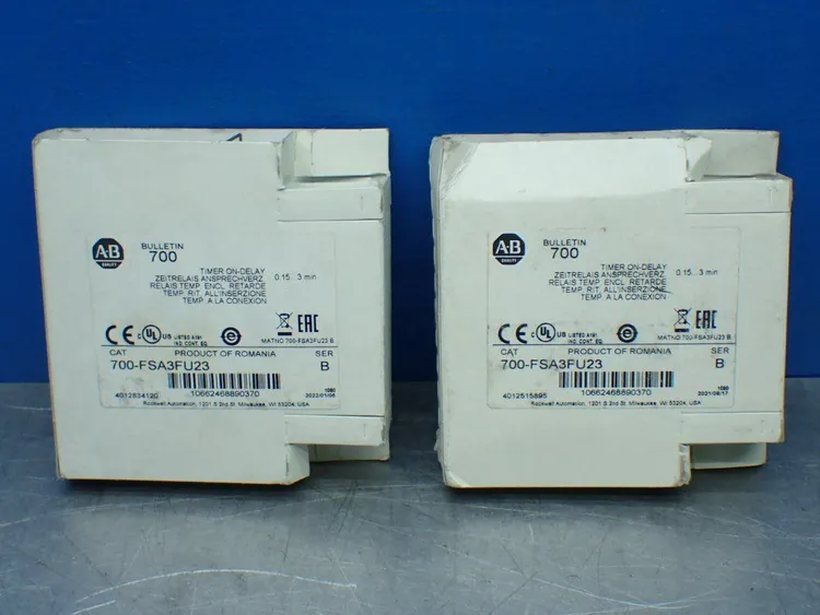 New | in-Stock ALLENBRADLEY 700FSA3FU23 Timers Ohio US | HGR 24 #1070037