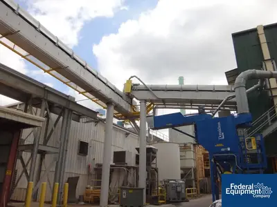 USED Innovative Processing Solutions 83' Innovative Processing Solutions Belt Conveyor, 5 HP
