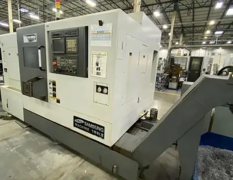 Used SAMSUNG SL 25ASY CNC Lathes California US | Machinery Network #6053