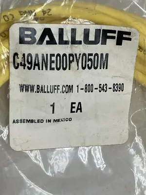 New | in-Stock BALLUFF C49ANE00PY050M Miscellaneous Equipment (Electrical & Power) Ohio US | Surplus Asset Holdings #1363887