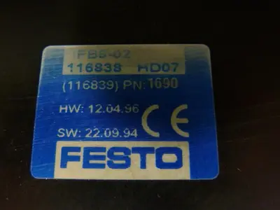 USED FESTO IFB8-02