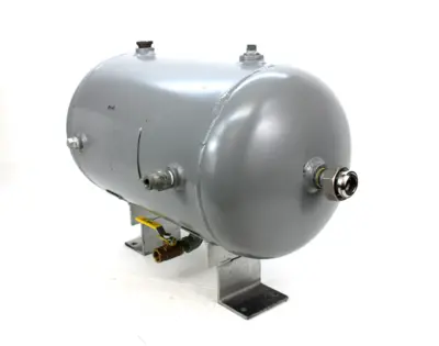 Penway Inc. 10-Gallon Horizontal Air Receiver Tank, 1/2" NPT, 3/4" NPT