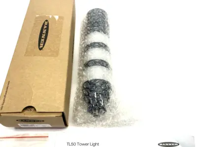 New | in-Stock Banner Engineering Core Series 50mm Omnidirectional Audible Alarm Tower 92302 Light Source Equipment Michigan US | Maverick Industrial Sales #1395157