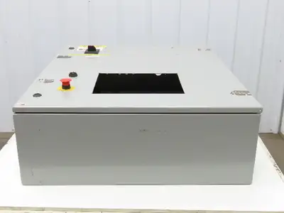 Wiegmann N412363010C Electrical Enclosure Control Panel 36x30x10" 12x9" Cutout