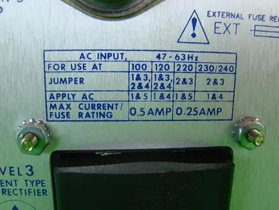 USED POWER ONE HB5-3/OVP-A