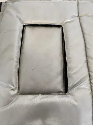 USED INSULATED JACKET COVER 60" L X 30" W X 1" T