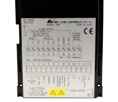 USED RED LION CONTROLS IMP20160 PROCESS METER