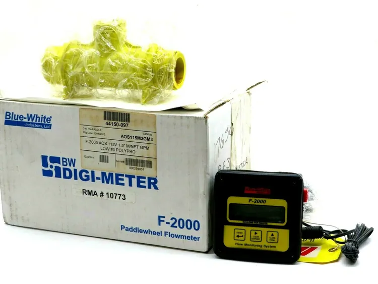 Used BLUE WHITE IND. _UNKNOWN_ Meters - Misc | SB Industrial Supply #848264