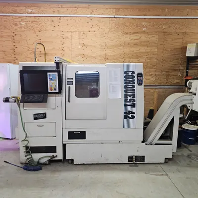 1990 HARDINGE CONQUEST 42 CNC Lathes | Star Equipment Co., Inc. (7)