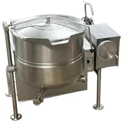 Cleveland Natural Gas 40 Gallon Tilting 2/3 Steam Jacketed Kettle