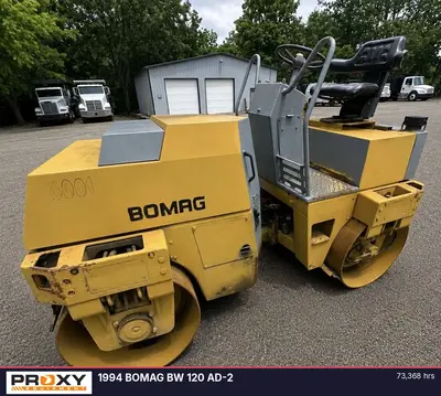 Used 1994 BOMAG BW 120 AD-2 Tandem Rollers Ohio US | Proxy Equipment #1425957