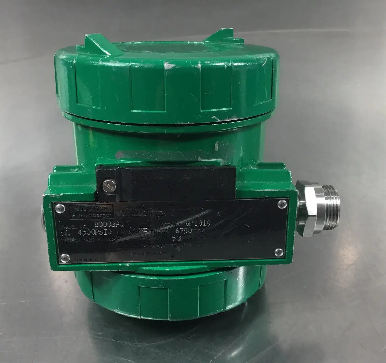 Schlumberger Transducer Pressure Transmitter 8000GPQ 6C-13