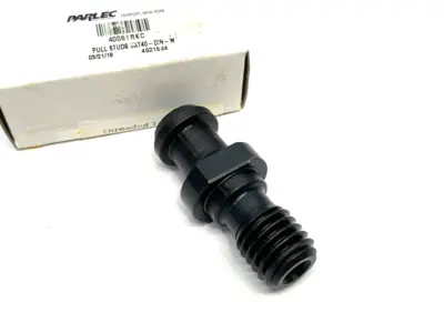 USED PARLEC PULL STUD RETENTION KNOB CAT40 5/8-11 THREAD, 75 ° ANGLE RADIUS