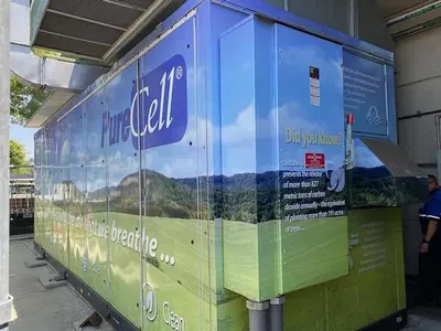 Purecell Fuel Cell 400 KW SN: 9599