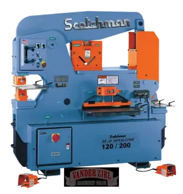 New | in-Stock SCOTCHMAN DO 120/200-24M Ironworkers Michigan US | Vander Ziel Machinery Sales #480128