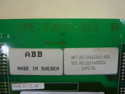 USED ABB 3HAA3563-ARA