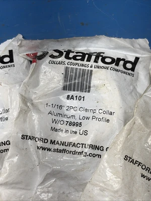 New | in-Stock Stafford Stafford 8A101 Clamps Indiana US | J&J Industrial Supply #1354026