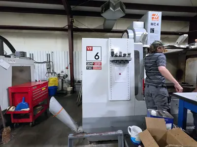 Used 2004 Haas VF-6 Vertical Machining Centers Texas US | Machine Tool Bids #1331949