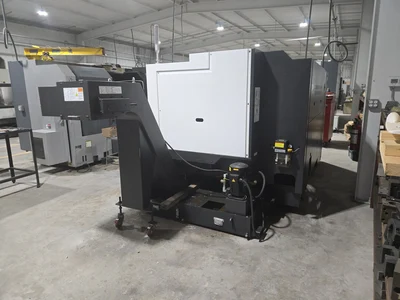 2022 Hyundai HD3100 CNC Lathe w/ Tailstock