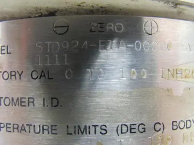 Honeywell STD924-E1A Smart Pressure Differential Transmitter