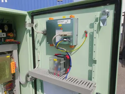 Alfa-Laval P-626 lube oil purifier module, 316SS.