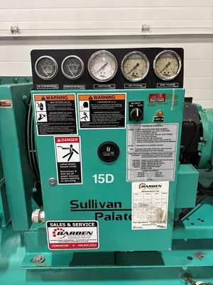 SULLIVAN PALATEK MDL 15D Rotary Screw Air Compressors | BARBEN IND LTD (3)