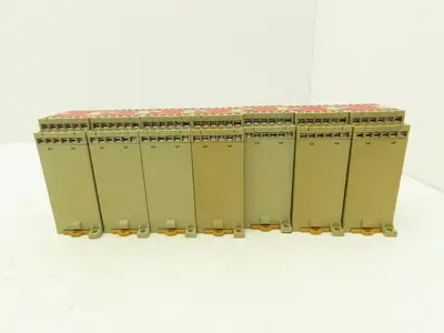 Omron STI G9SA-501 Dual Channel Safety Relay Unit 24VAC/DC Lot of 7