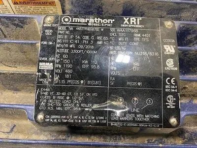 NASH MODEL CL3002 VACUUM PUMP 150HP MOTOR REMANUFACTURED 2021