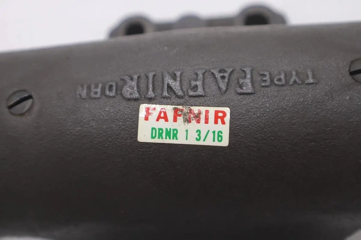FAFNIR DRNR 1 3/16 PILLOW BLOCK BALL BEARING STOCK #B-883